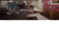 Desktop Screenshot of mrakansonline.com